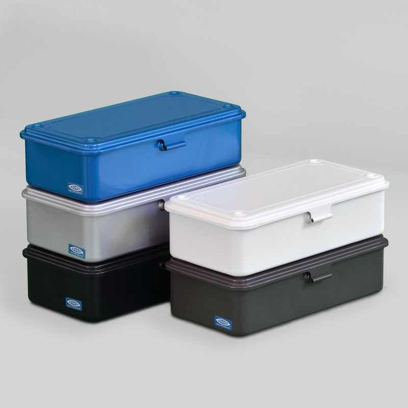 Toyo Steel Stackable Storage Box T-190 Silver