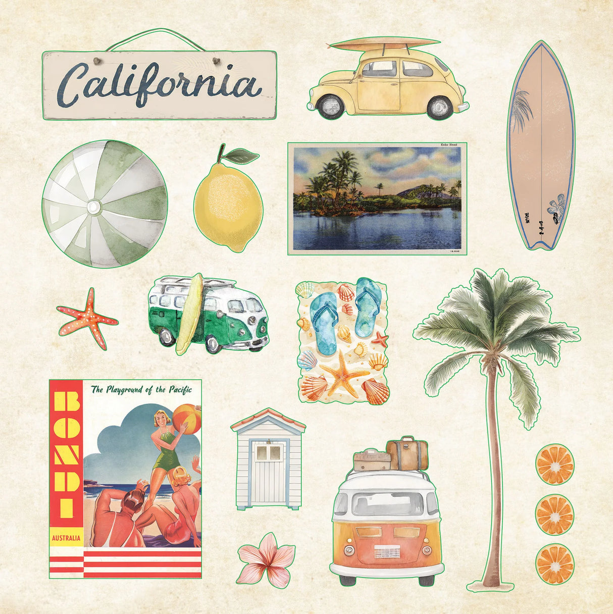 Here is a richly packed sticker book designed for wanderlusters, memory-keepers, and anyone who loves turning their journal or planner into a visual travelogue!
With 50 vibrant pages and more than 700 stickers, it's a treasure trove of global imagery ready to spark your next adventure!