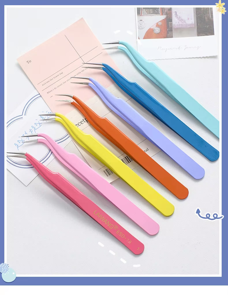 This tool comes in handy for all your craft projects, especially when handling small beads and stickers. These precision tweezers are flexible and convenient. 