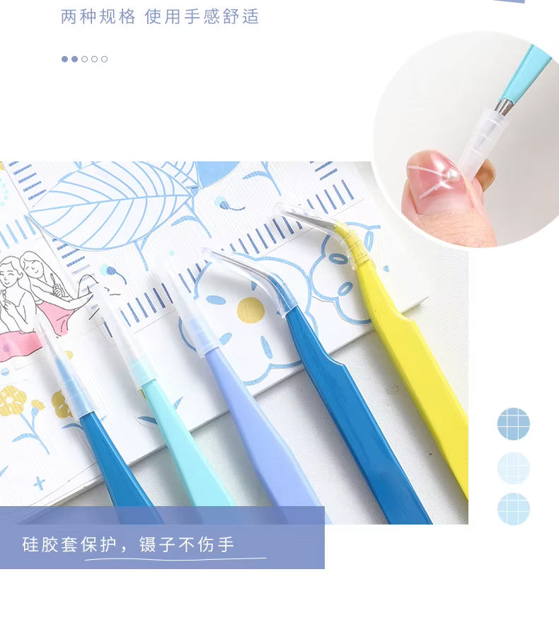 This tool comes in handy for all your craft projects, especially when handling small beads and stickers. These precision tweezers are flexible and convenient. 