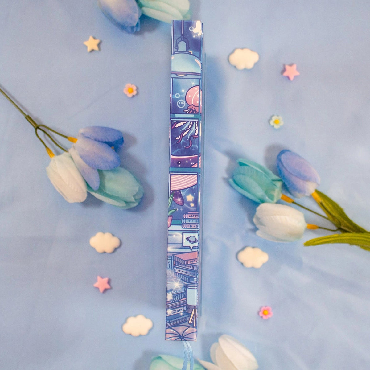 Unicorn Eclipse - Reading Room Dotted Journal
✧Size & Materials✧
Size: A5 (approximately 5.8 x 8.3 inches)
Smooth hardcover, rounded corners
160 dot grid pages, 160 gsm
Includes 2 ribbon bookmarks, elastic band, and back pocket
