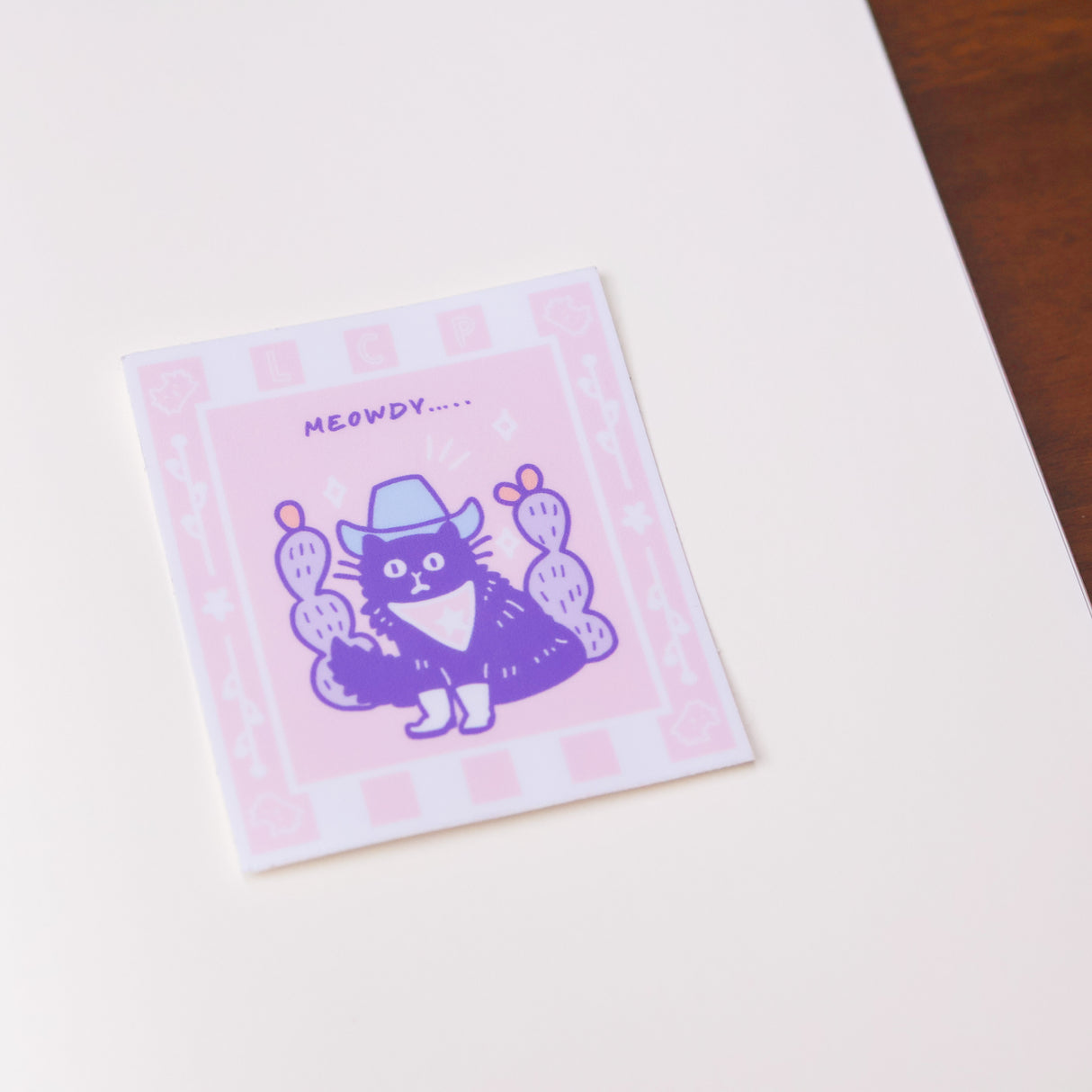 Thousand Skies - LCP Meowdy Vinyl Sticker