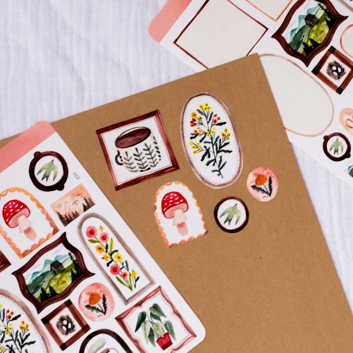 Wild Pencil Studio Sticker Sheet - Frames