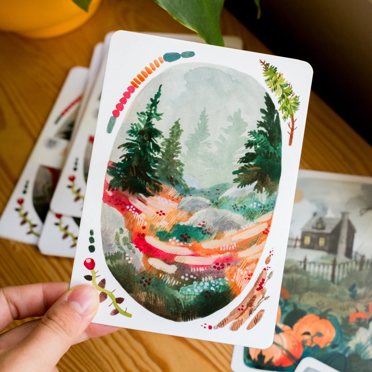 Wild Pencil Studio Postcard Set - Autumn Landscapes
✸ POSTCARD ✸
This Postcard designed with all wanderers in mind will be perfect for your snail mail, art wall and letters. Made from one of my sketchbook paintings with love in Czech Republic.