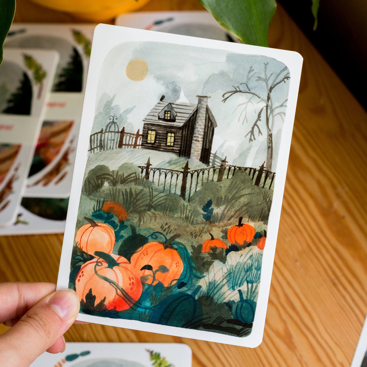 Wild Pencil Studio Postcard Set - Autumn Landscapes
✸ POSTCARD ✸
This Postcard designed with all wanderers in mind will be perfect for your snail mail, art wall and letters. Made from one of my sketchbook paintings with love in Czech Republic.