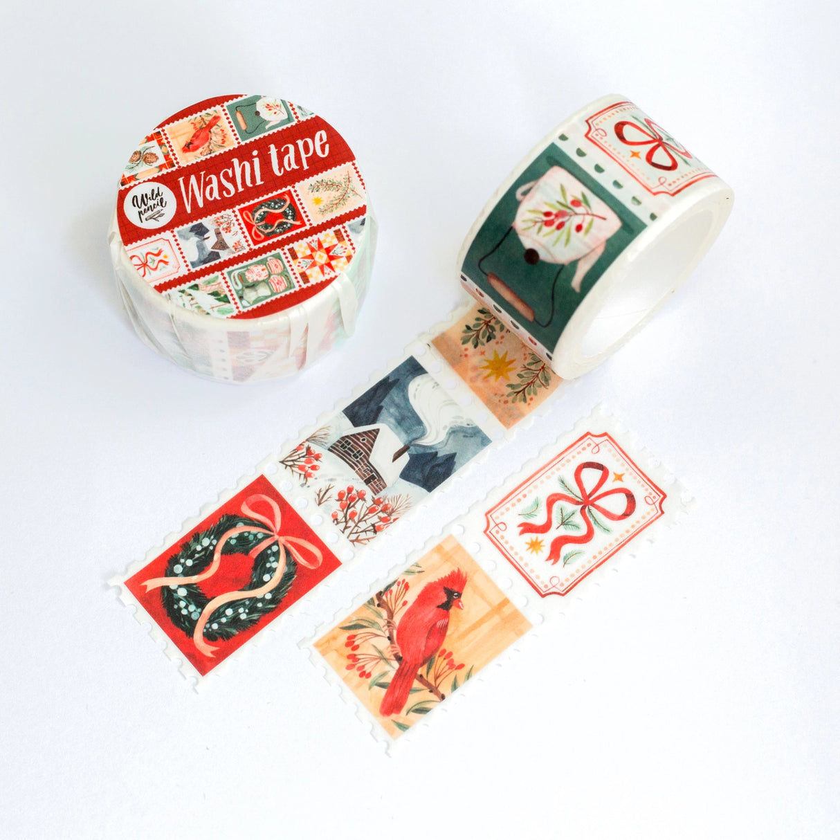 ✸ WASHI TAPE ✸
Cute washi tape to decorate your journals, seal your envelopes, scrapbook or packages. All the design are my own original. The washi tapes are printed in a traditional factory and are very high quality.
✸ DETAILS ✸
one roll measures 10 m (32.9 feet)
width of the roll is 20 mm (0.6 inch)
10 repeating designs
packaged in paper