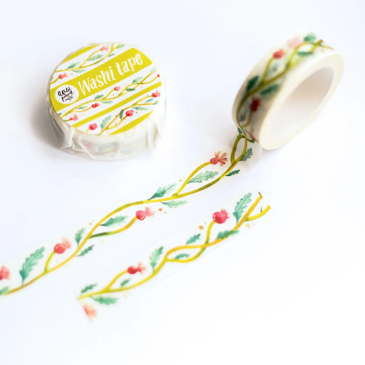 ✸ WASHI TAPE ✸
Cute washi tape to decorate your journals, seal your envelopes, scrapbook or packages. All the design are my own original. The washi tapes are printed in a traditional factory and are very high quality.
✸ DETAILS ✸
one roll measures 10 m (32.9 feet)
width of the roll is 15 mm (0.6 inch)
packaged in paper