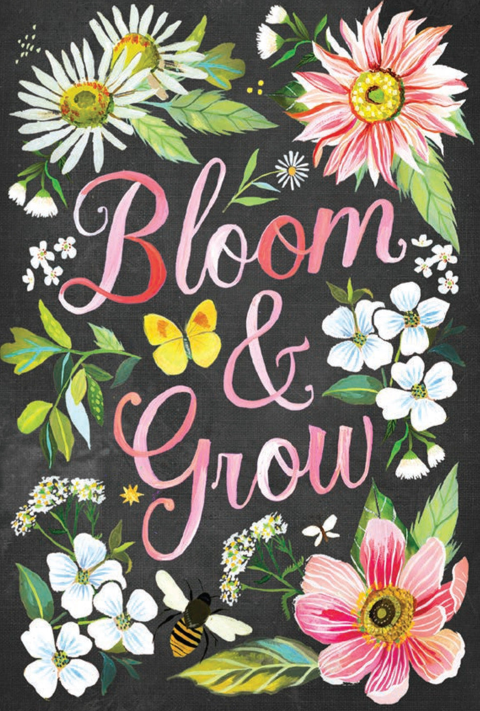 The first postcard collection from beloved illustrator Katie Daisy, curated for all wildflower lovers.
Bouquets of wildflowers, vibrant fresh fruit, perfect sun-ripened tomatoes, inspirational quotes, and more! This 100-piece postcard collection is bursting with the wonderful, whimsical art of bestselling author and illustrator Katie Daisy. Used as correspondence or as miniature pieces of art to adorn walls, desks, or bulletin boards, these beautifully illustrated postcards are sure to evoke sunshine and j