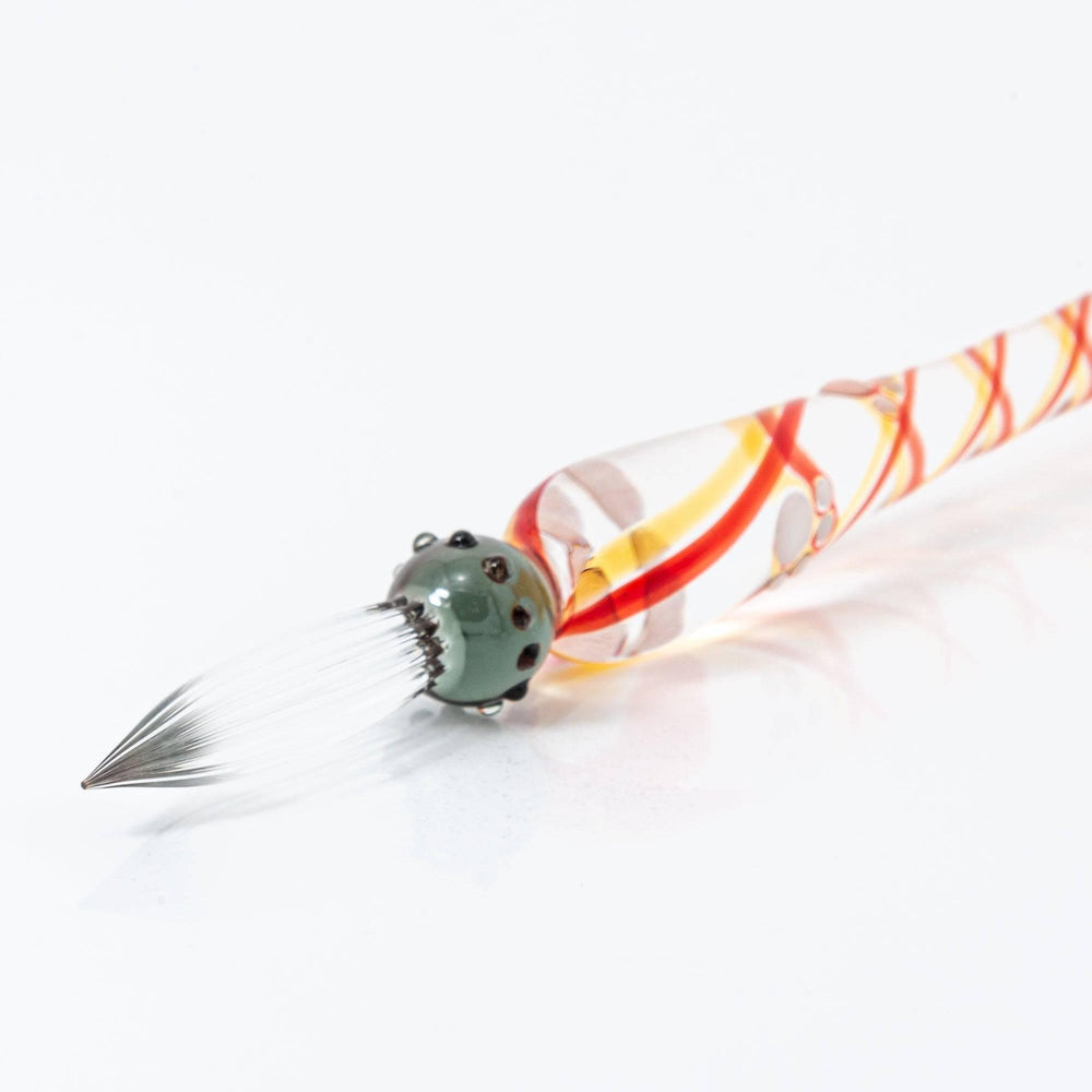 Black Nyanko(Cat) Glass Dip Pen