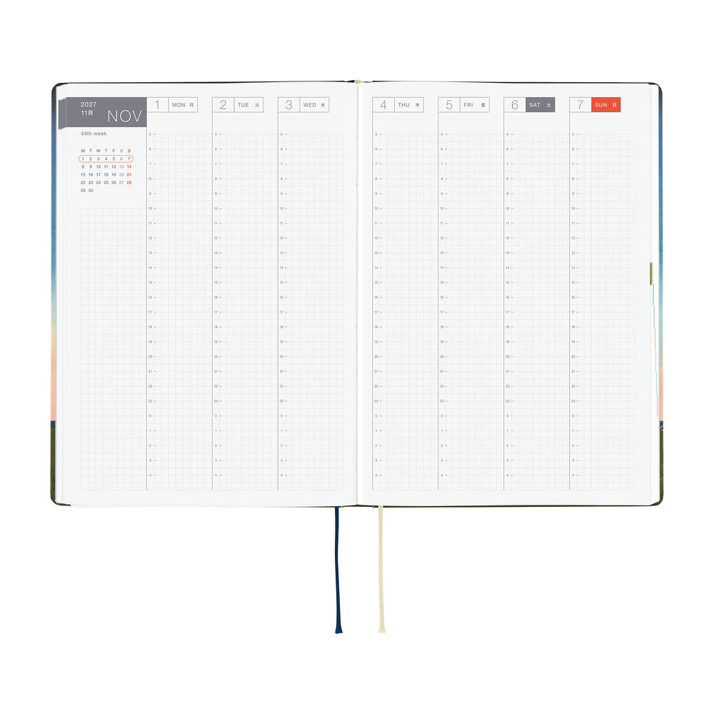 Hobonichi Techo HON A5 - Hiroko Kubota: String Telephone Until the Moon is Full