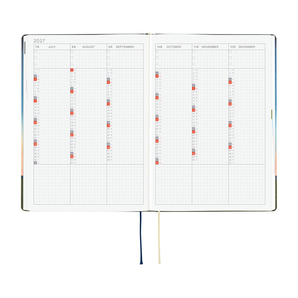 Hobonichi Techo HON A5 - Hiroko Kubota: String Telephone Until the Moon is Full