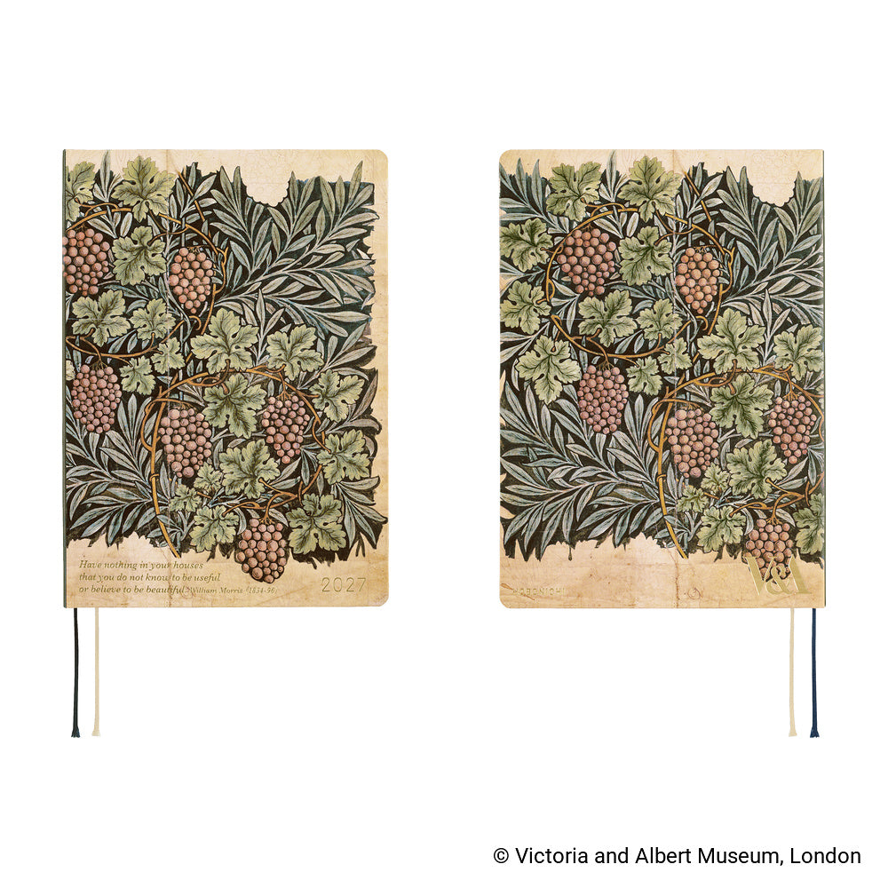 Hobonichi Techo HON A5 - V&A Series: Vine
