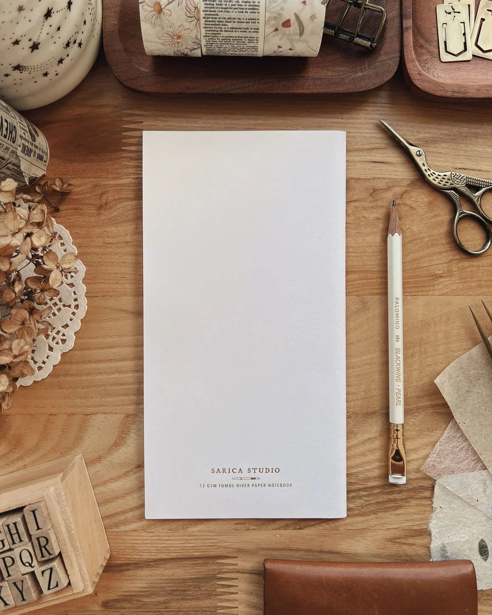 Sarica Studio Cream Notebook (Standard TN Size)