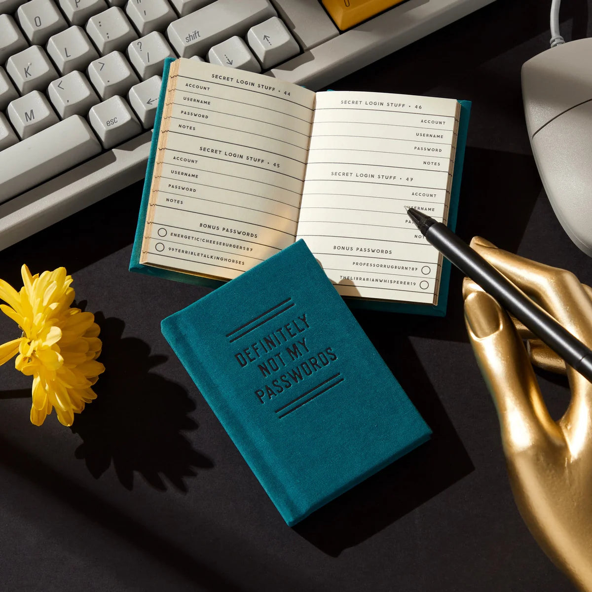 Brass Monkey Definitely Not My Passwords Password Diary