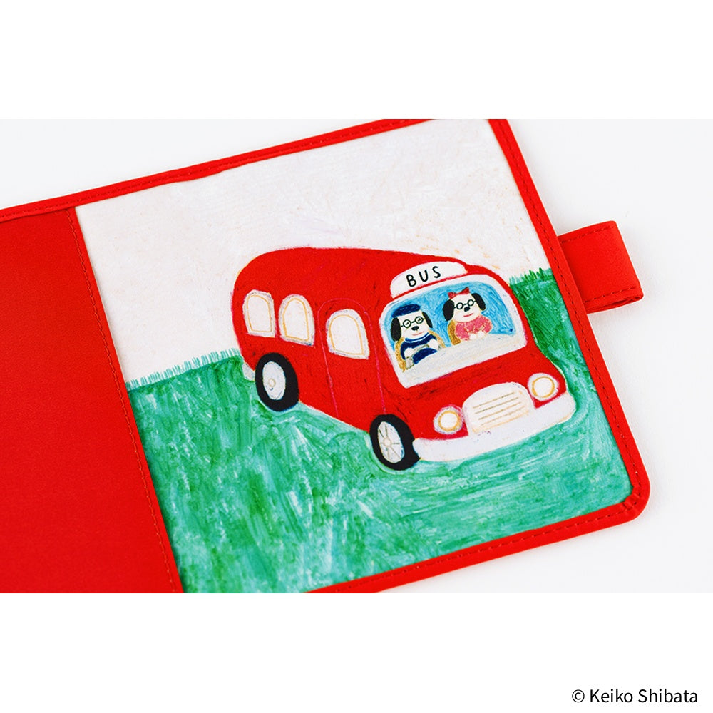 Hobonichi Techo A6 Cover Keiko Shibata: Bus management by Mr. and Mrs. Inoue