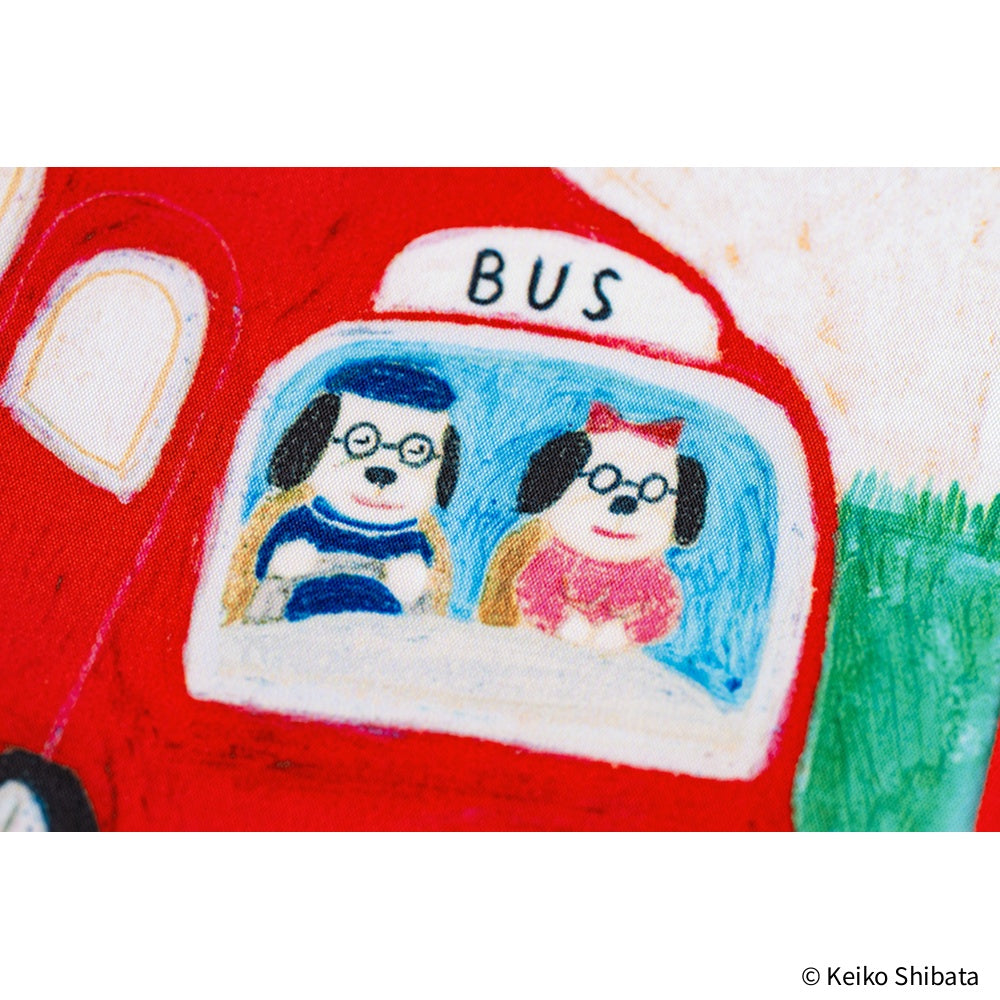 Hobonichi Techo A6 Cover Keiko Shibata: Bus management by Mr. and Mrs. Inoue