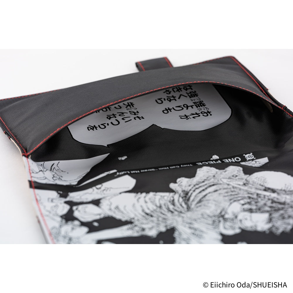 Hobonichi Techo A5 Cover - ONE PIECE magazine Straw Hat Luffy (Black)