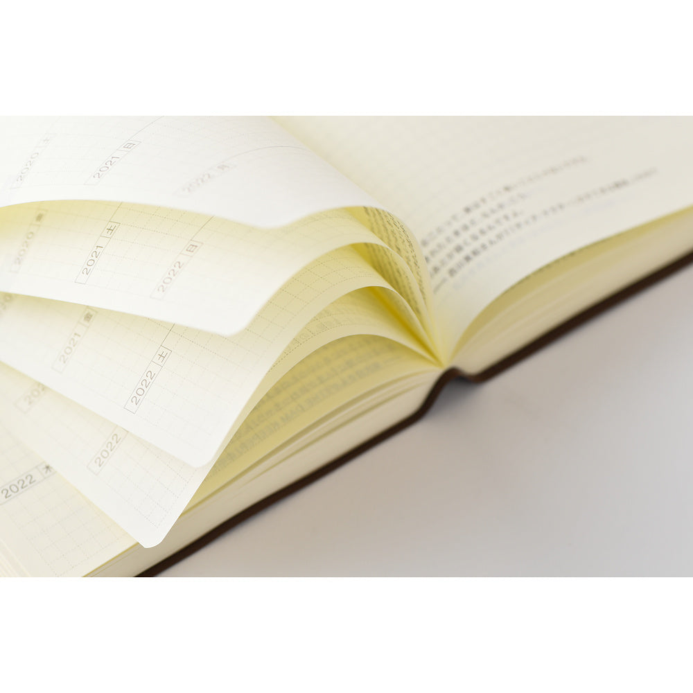Hobonichi Techo 5-Year Book A5 - Large Hobonichi 5-Year Techo Japanese Book (2027-2031)
