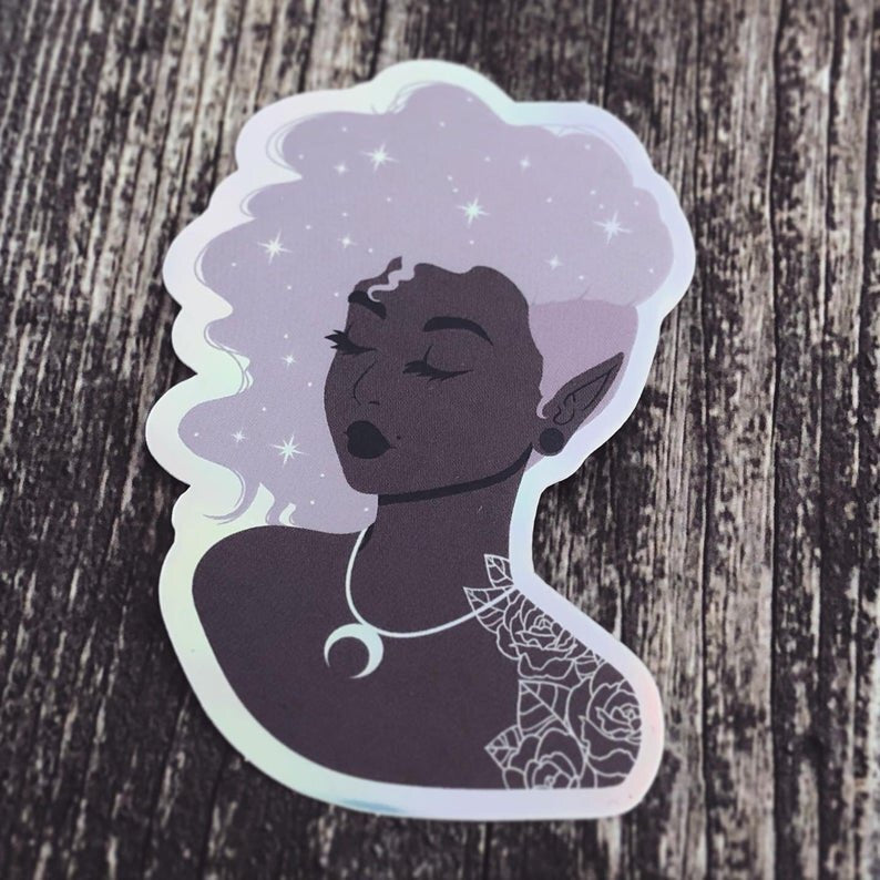 Alchemy Holographic Vinyl Sticker