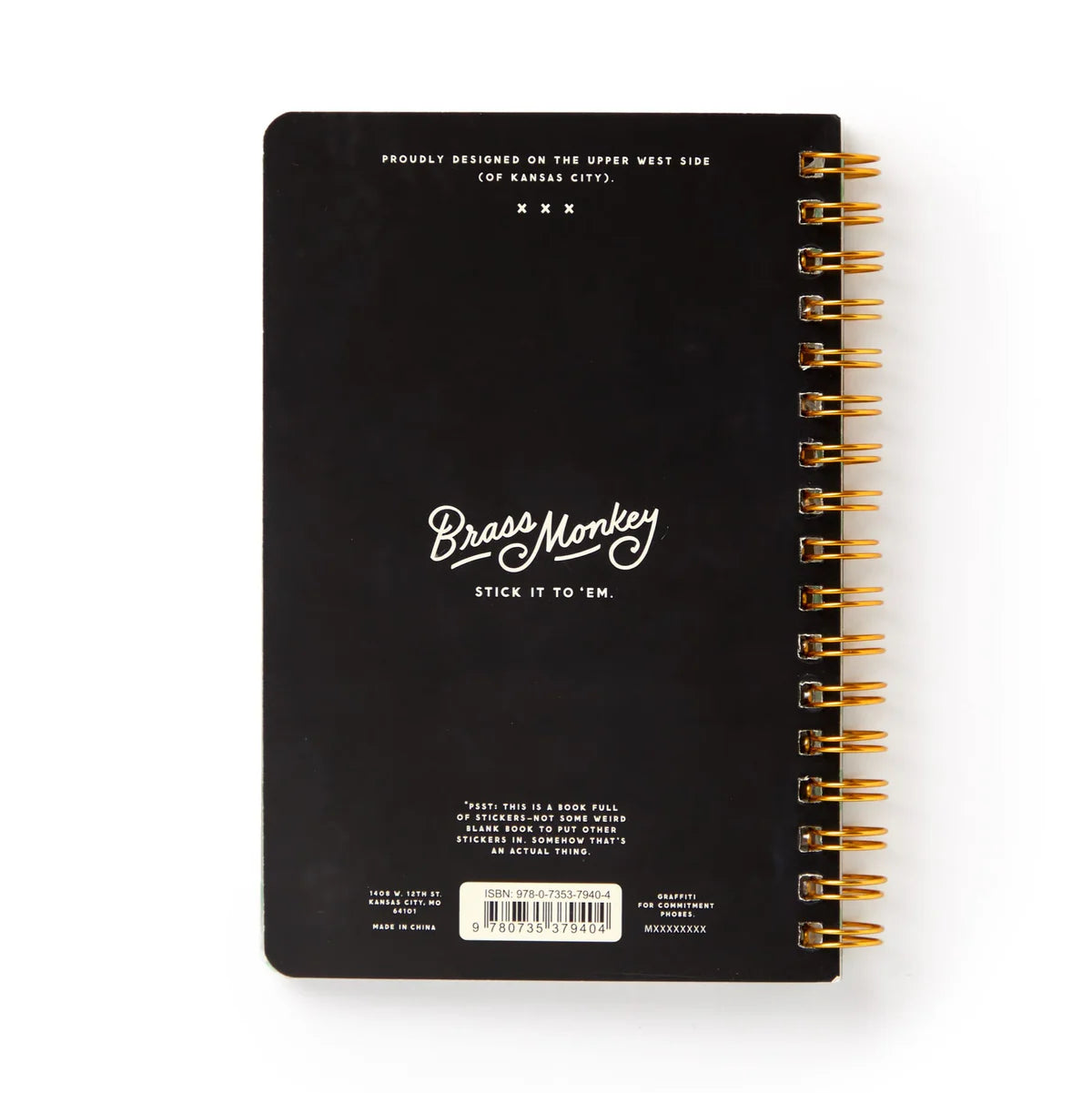 Brass Monkey In A Mood Sticker Book