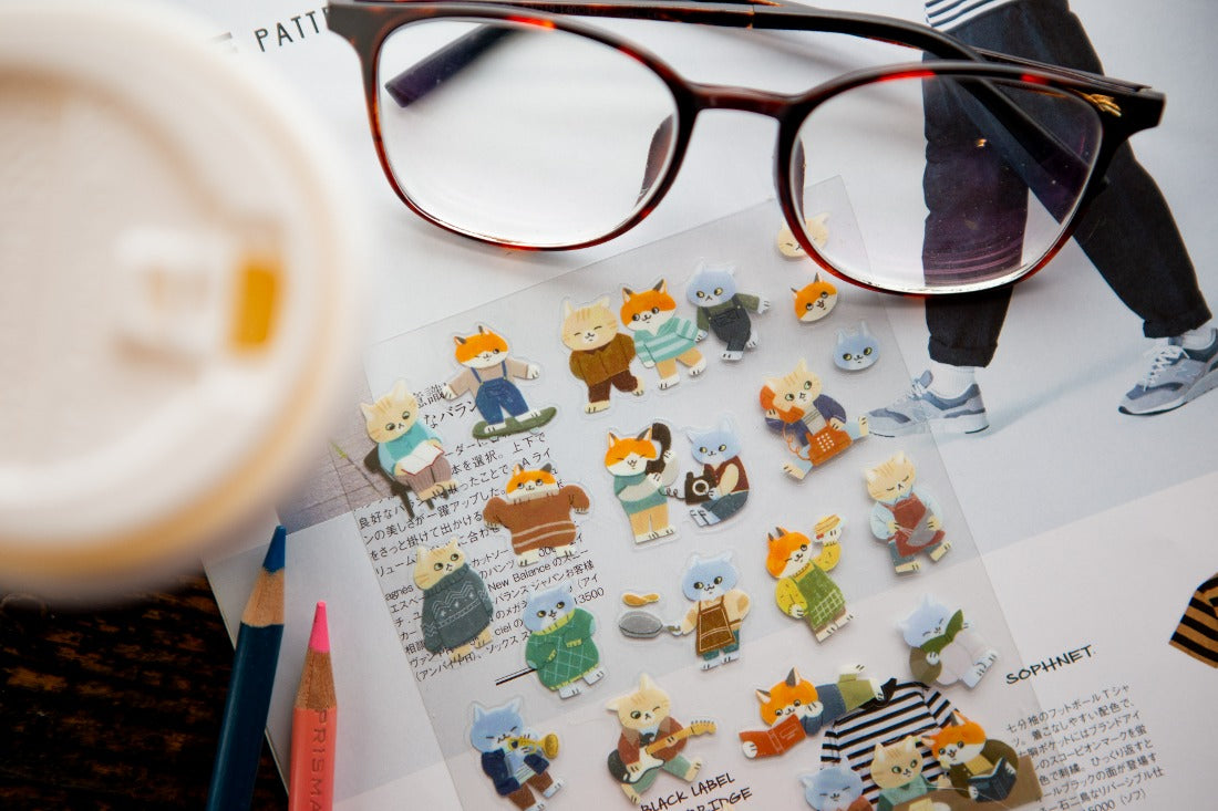 OURS Studio Cat Gathering Sticker