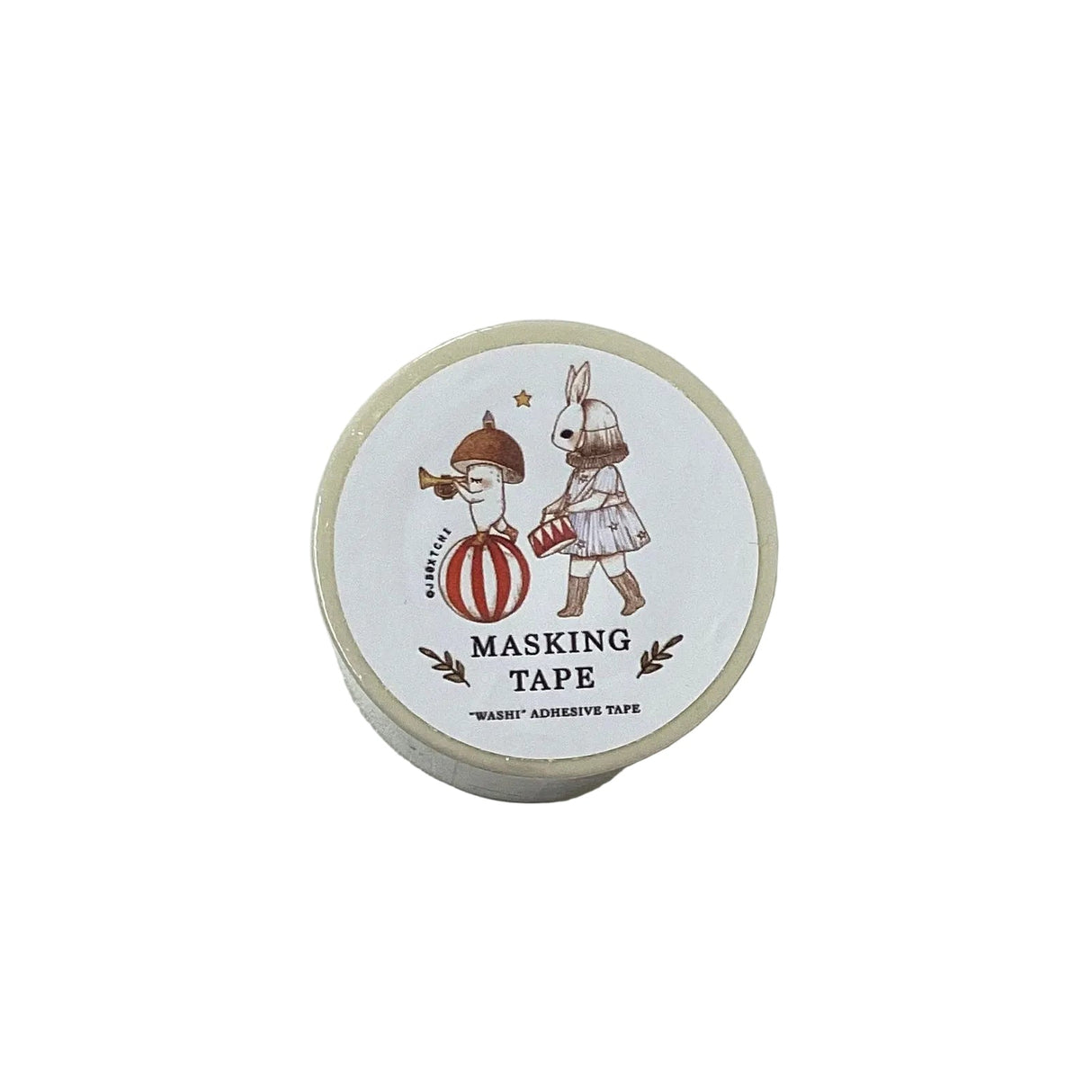 jb0xtchi Stamp Washi Tape - Woodland March
The woodland march washi tape was illustrated by jb0xtchi (Jessica Ng). jb0xtchi creates stationary and small trinkets from whimsical ideas in the form of painting using ink, watercolour, and gouache.