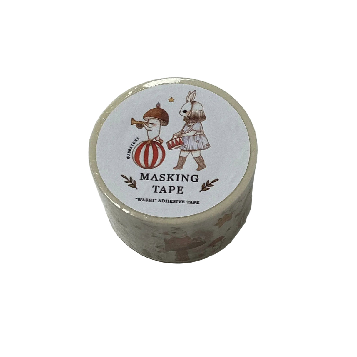 jb0xtchi Stamp Washi Tape - Woodland March
The woodland march washi tape was illustrated by jb0xtchi (Jessica Ng). jb0xtchi creates stationary and small trinkets from whimsical ideas in the form of painting using ink, watercolour, and gouache.