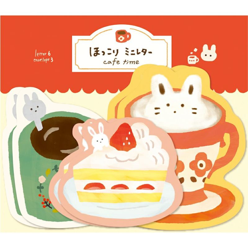 Cafe Time Mini Letter Set