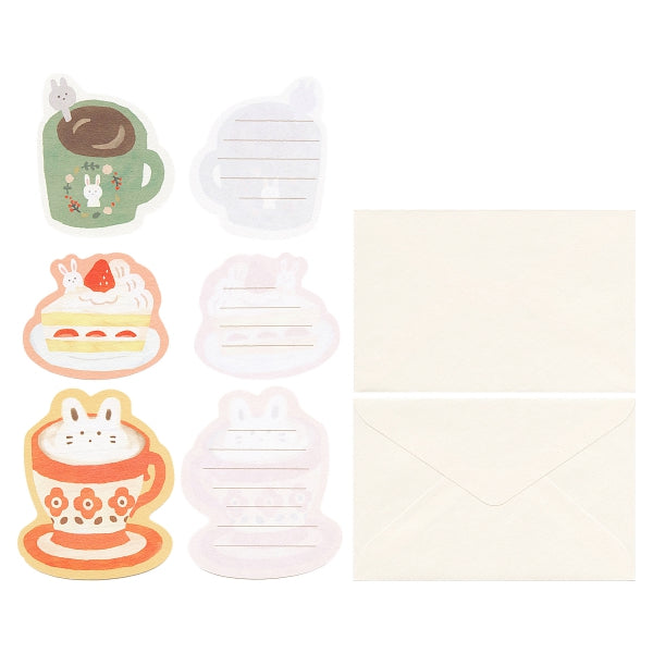 Cafe Time Mini Letter Set