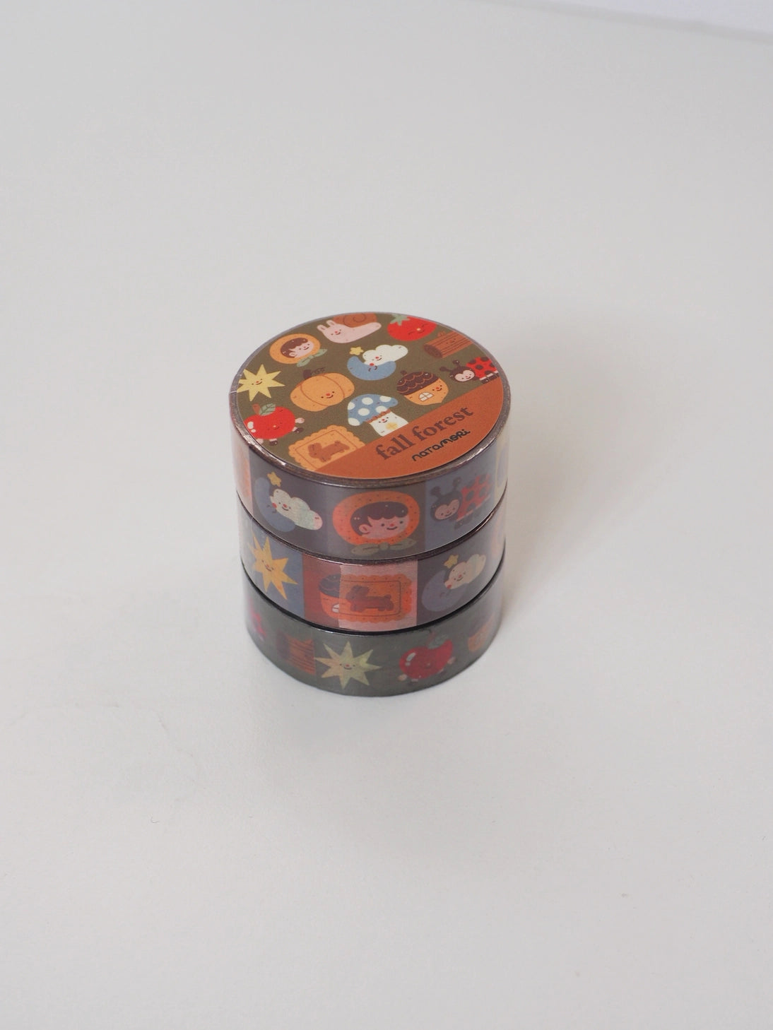 Fall Forest Washi Tape by natamori
✿ 15mm x 10m
✿ matte
✿ great to use in your bullet journal, planner, letters, etc ♡
