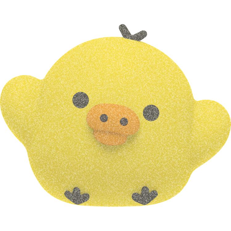 Petit Rilakkuma Mascot Figure - Kiiroi Tori