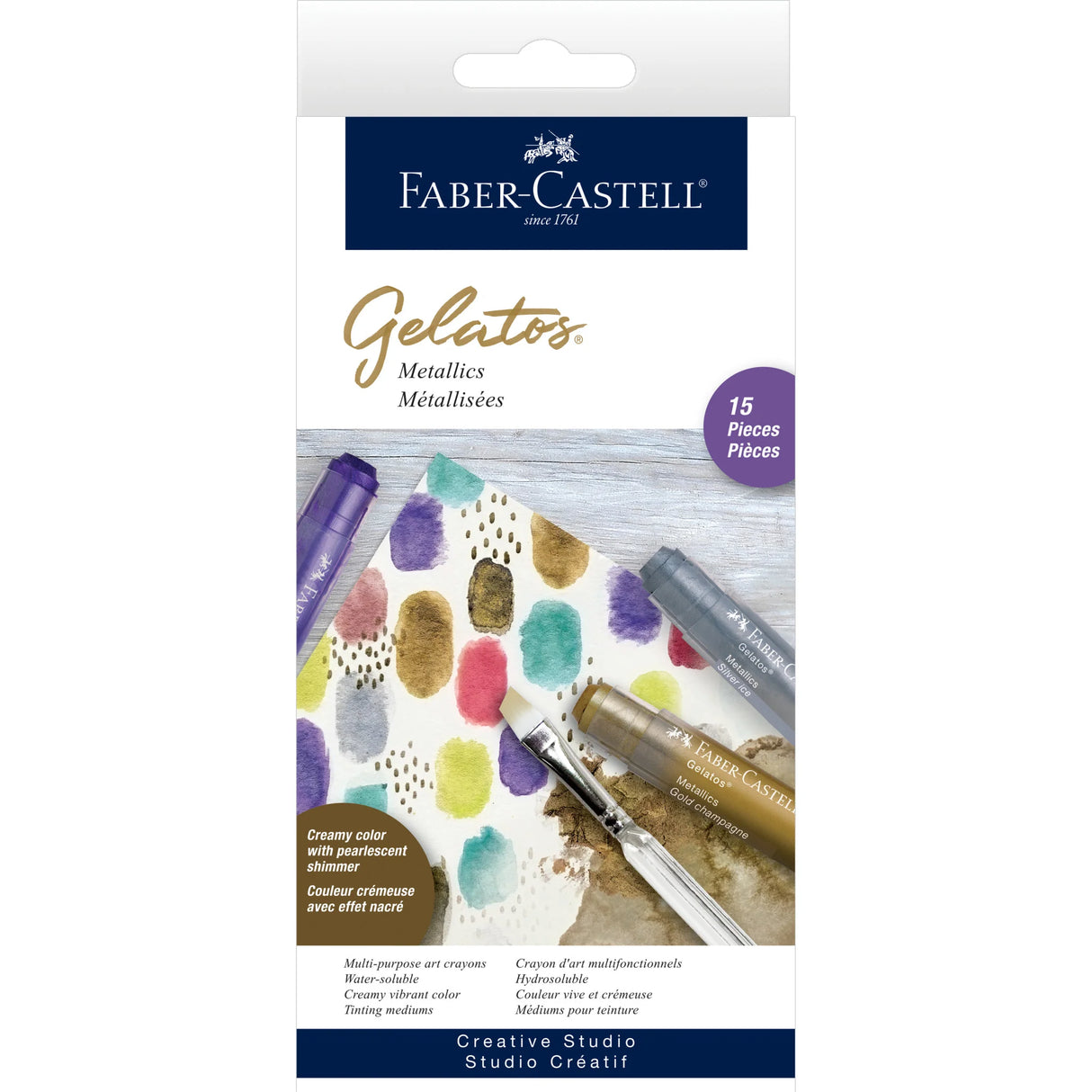 Gelatos, Metallics - 15-Piece Set