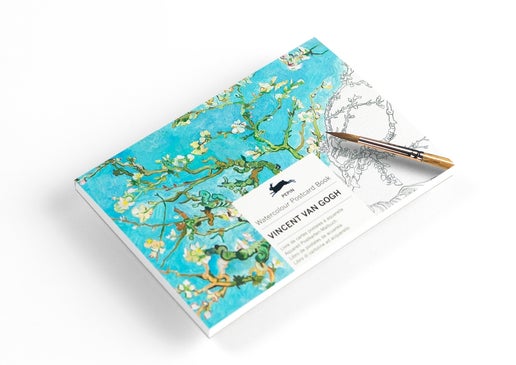 Libro de postales con acuarelas de Vincent Van Gogh
