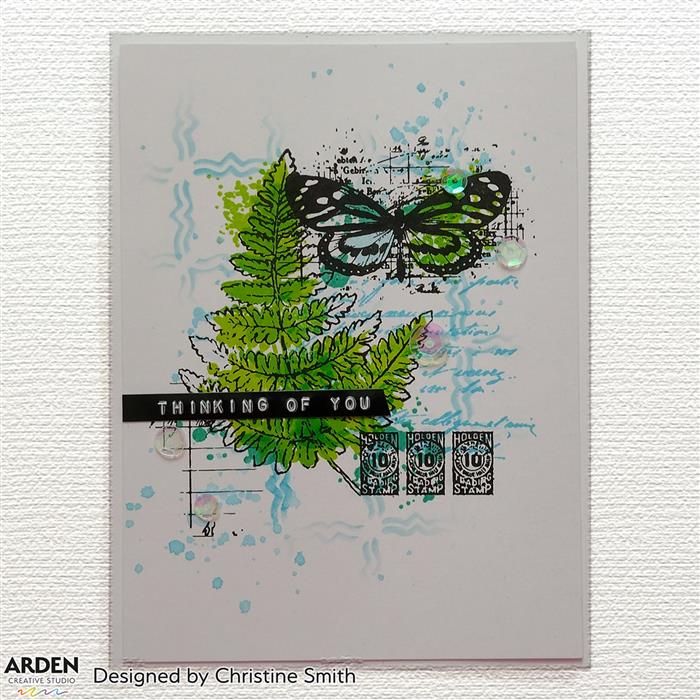 Arden Creative Studio Maker Series Timeless Quatrefoil 6in x 8in Stencil