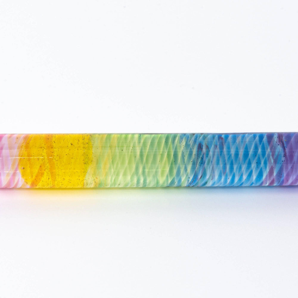 Rainbow Short Glass Dip Pen