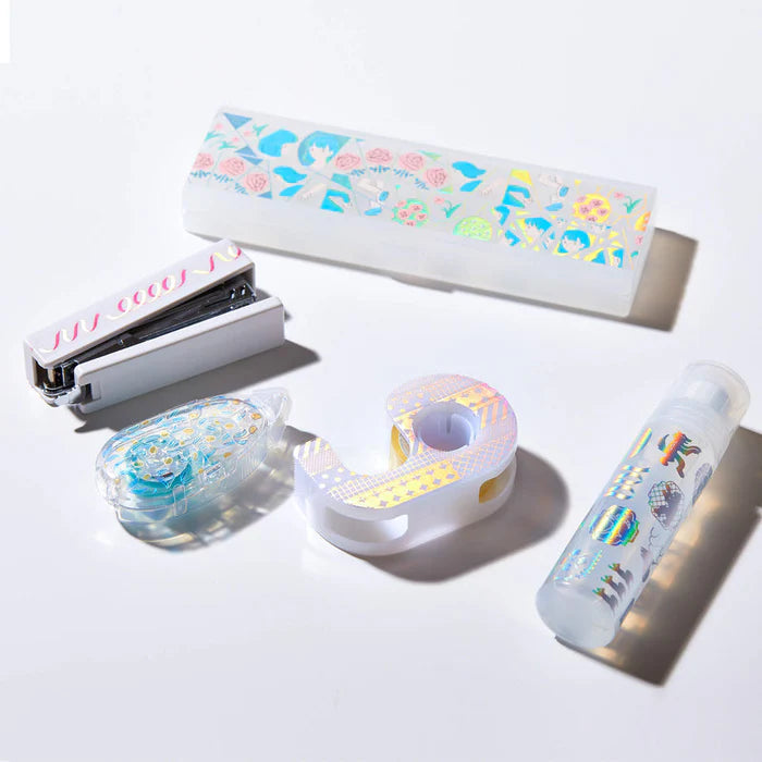 SODA Transparent Masking Tape - Bird (Pink Gold Foil)