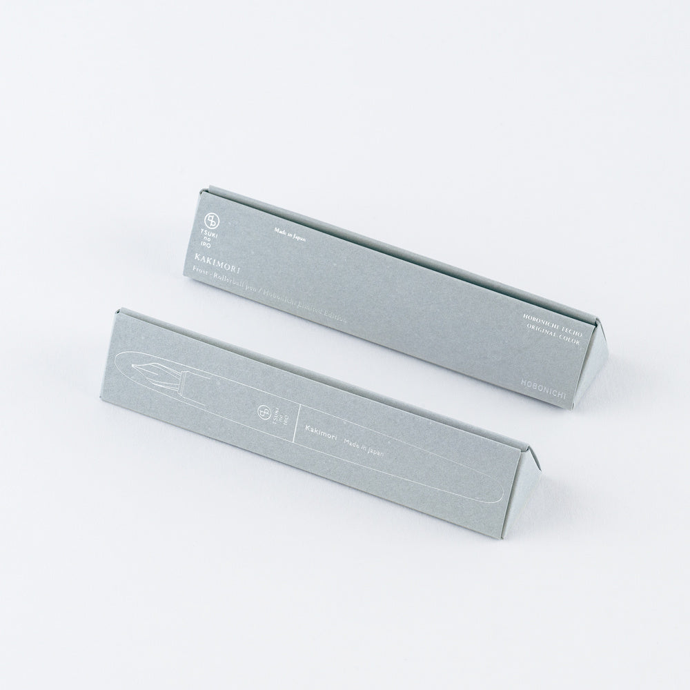 Hobonichi 2027 - Kakimori x TSUKI no IRO: Frost Fountain Pen (Extra Fine) - Hobonichi Techo Exclusive Color