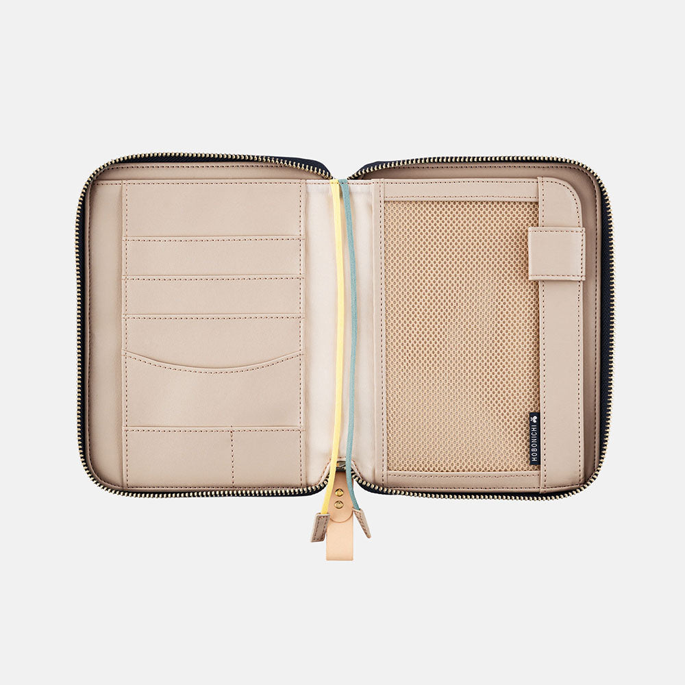 Hobonichi 2025 A6 Cover - mina perhonen: symphony (Navy)