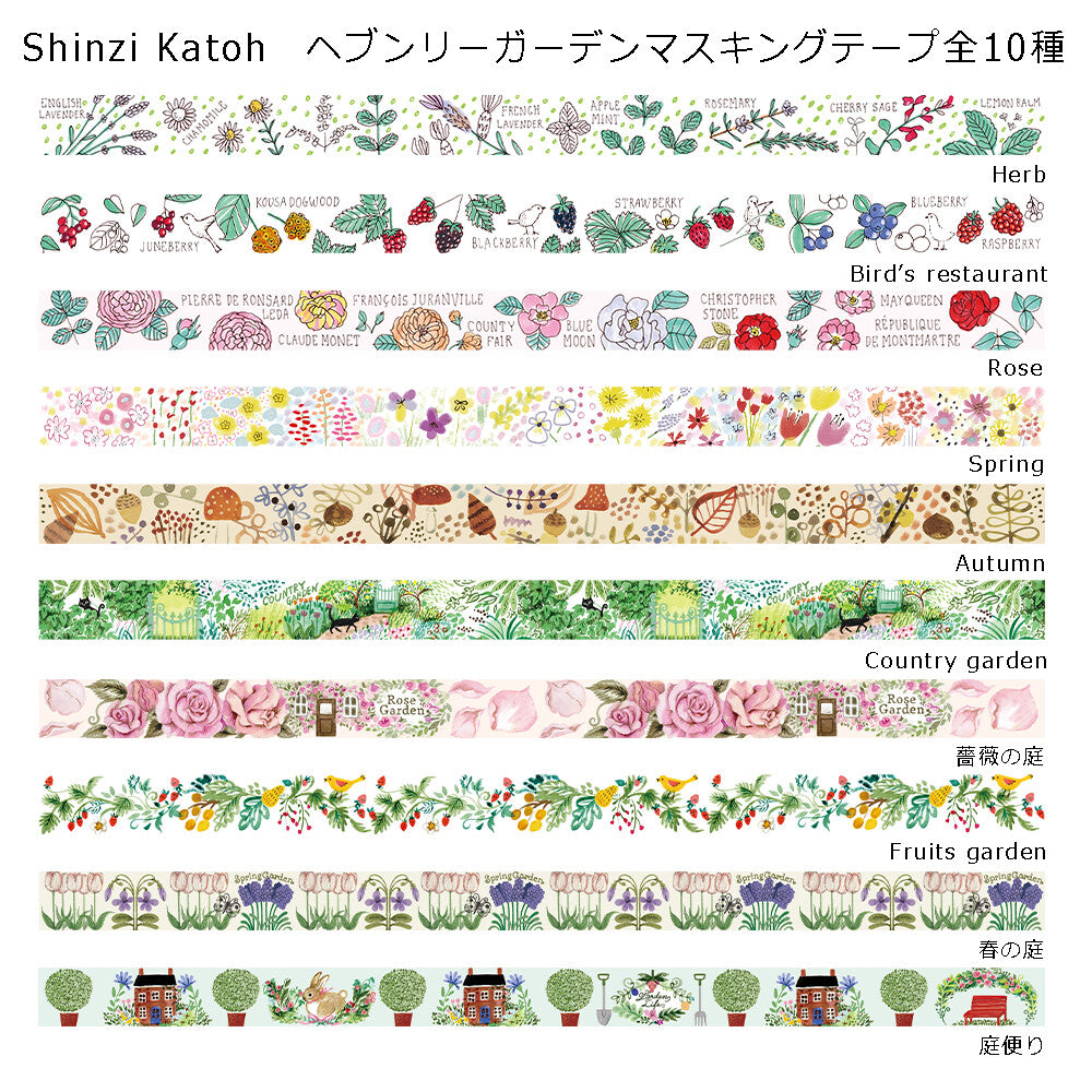 Spring Garden Washi Tape