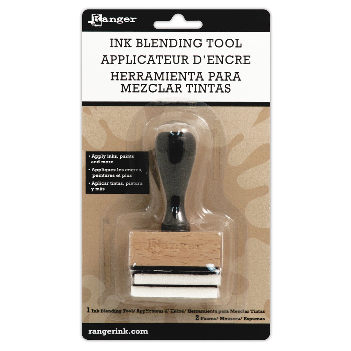 Ink Blending Tool with 2 Blending Foams
