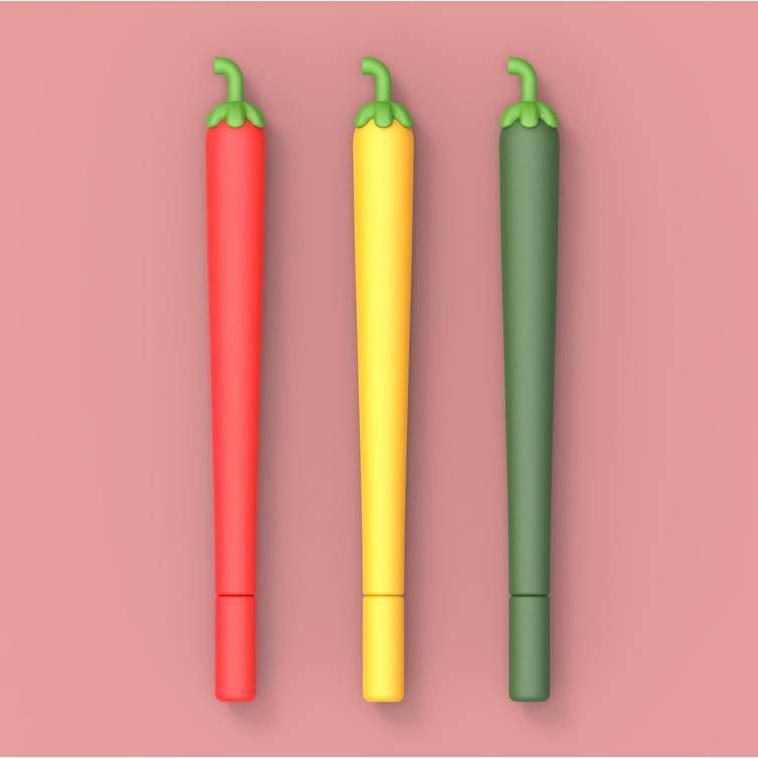 Chili Pepper Pen 0.5mm Black Ink