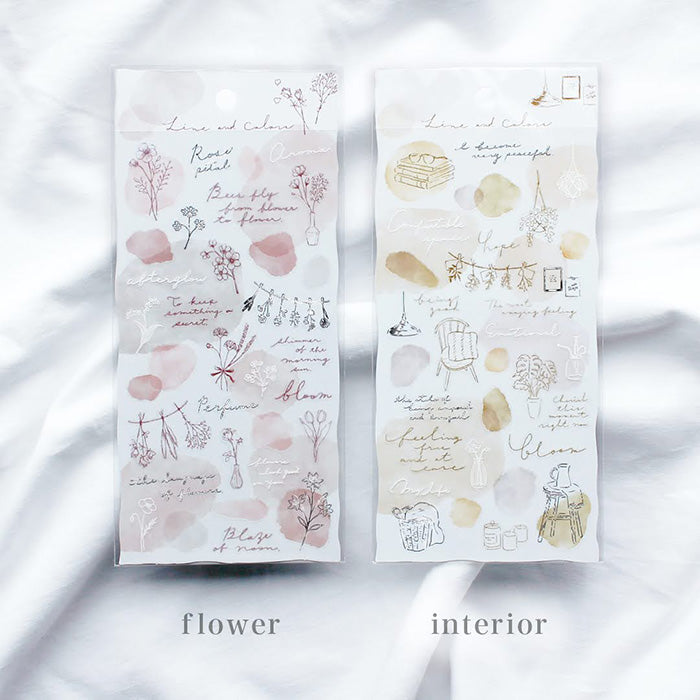 Line & Colors Interior Sticker Mind Wave