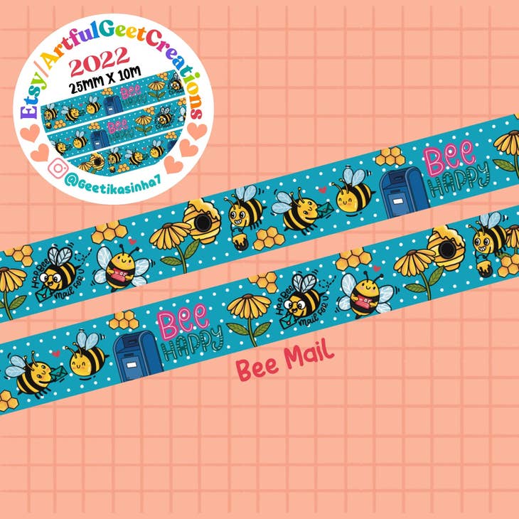 Bee Mail Washi Tape