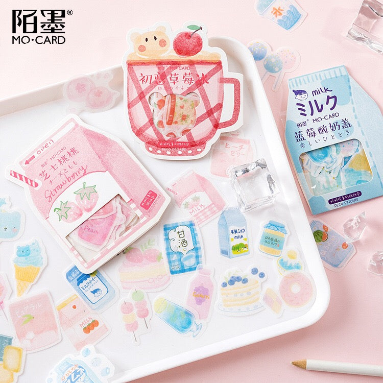 Pegatinas washi flake deliciosas