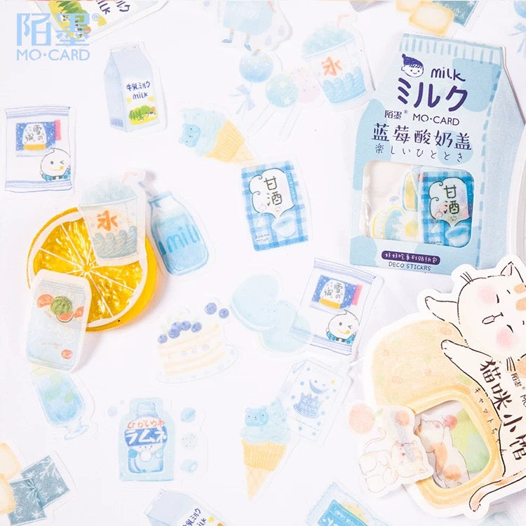 Pegatinas washi flake deliciosas