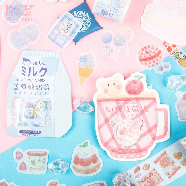 Pegatinas washi flake deliciosas