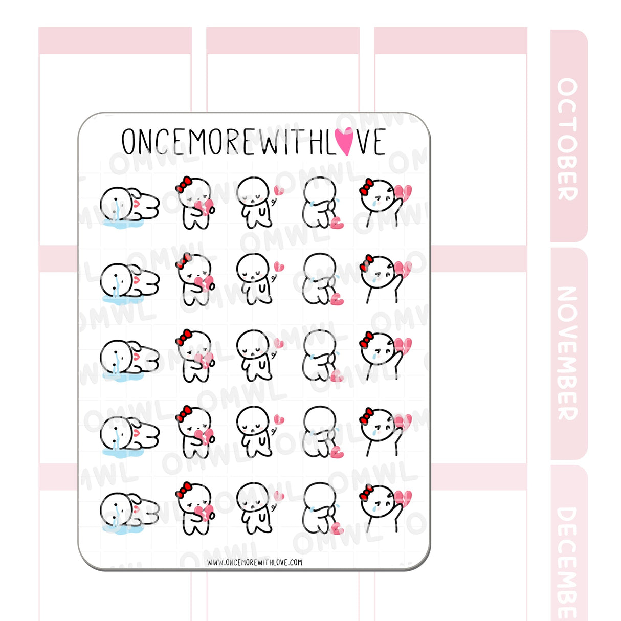 M555 Heartbreak Sticker