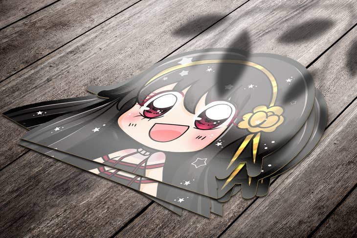 Spy x Family Yor Peeker Anime Vinyl Sticker