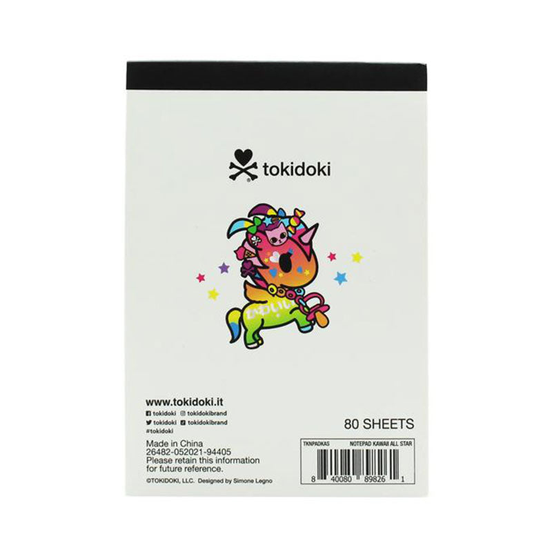 Kawaii All Stars Notepad Tokidoki