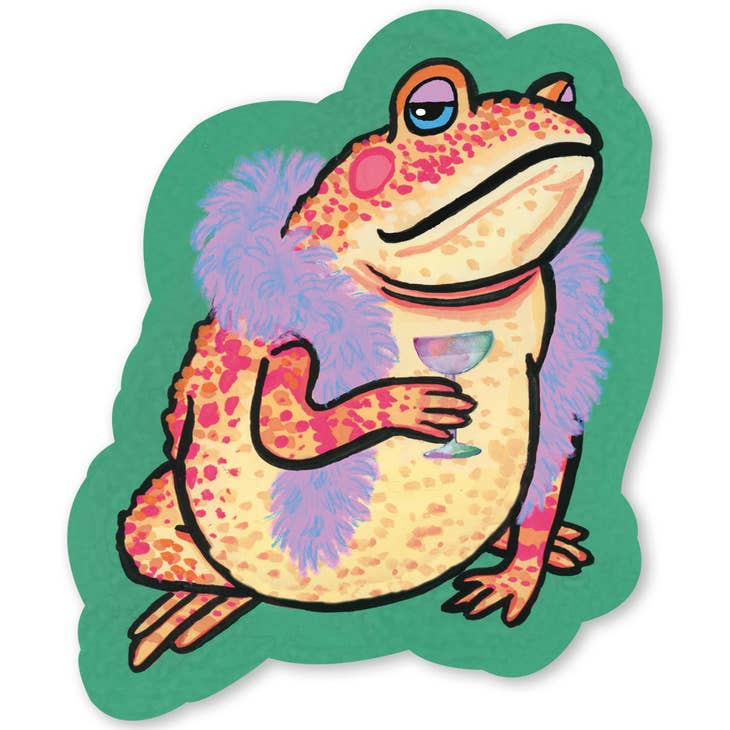 Pegatina "Toadally Fabulous"